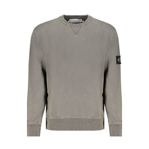 Calvin Klein Green Cotton Men Sweater