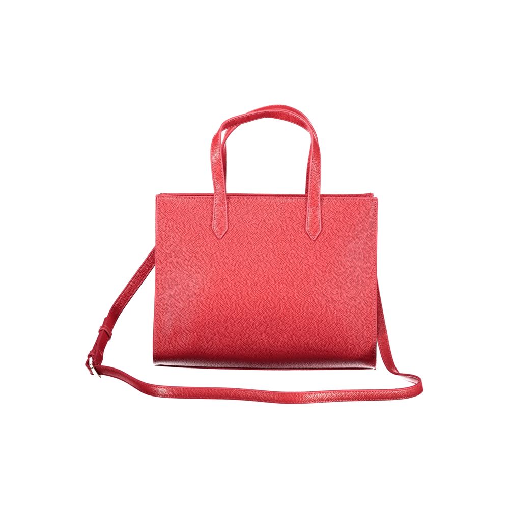 Mario Valentino Red Polyurethane Women Handbag
