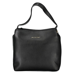 Mario Valentino Black Polyurethane Women Handbag