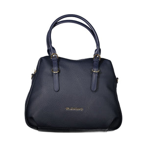 Mario Valentino Blue Polyurethane Women Handbag