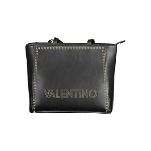 Mario Valentino Black Polyurethane Women Shoulder Bag