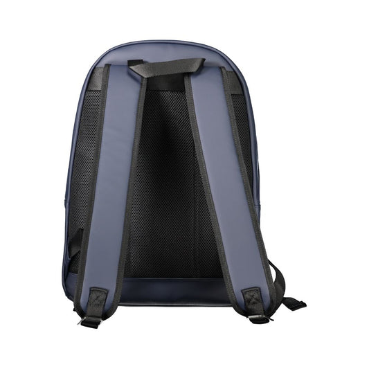 Tommy Hilfiger Blue Polyurethane Men's Backpack