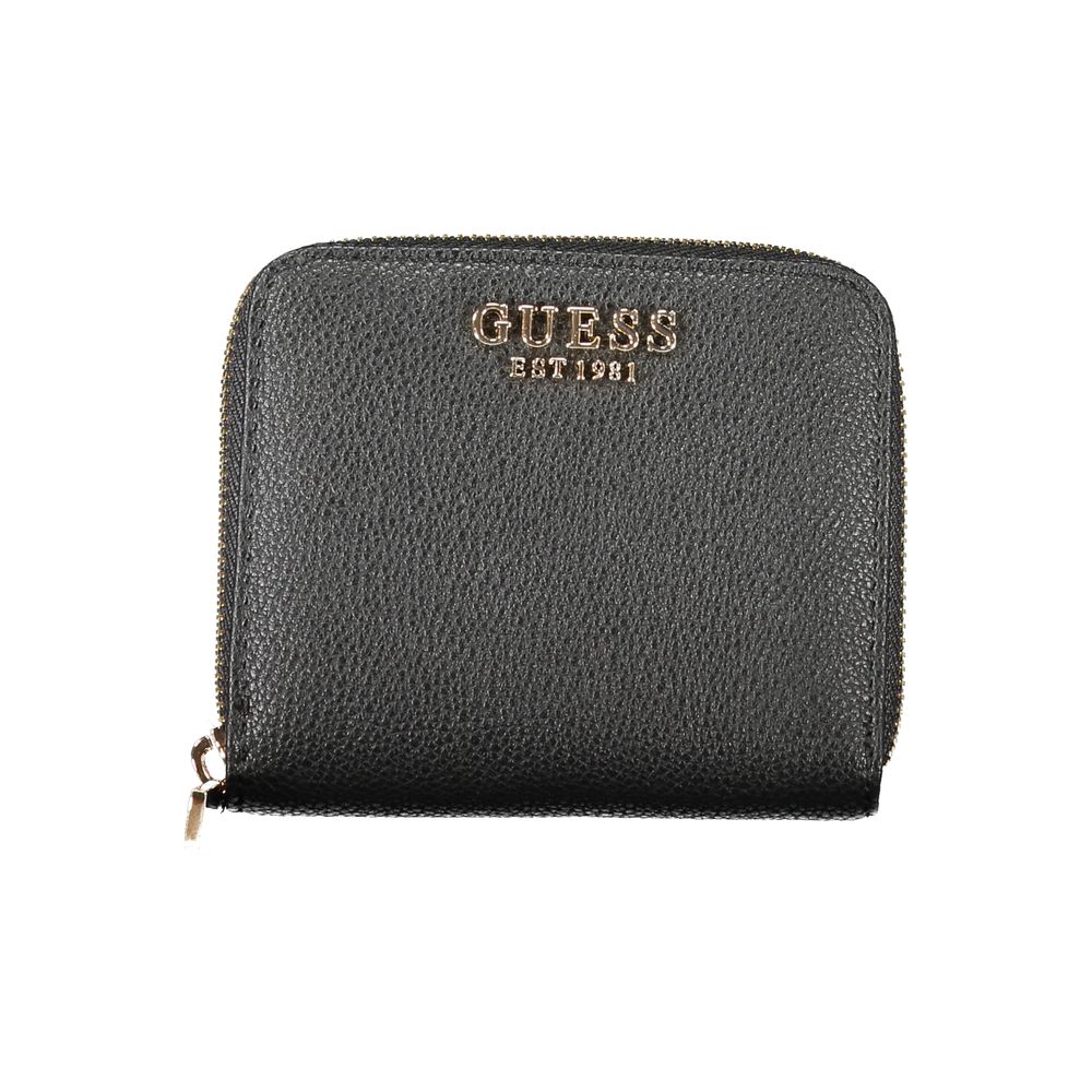Guess Jeans Nero Poliuretano Women Wallet