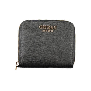 Guess Jeans Nero Poliuretano Women Wallet