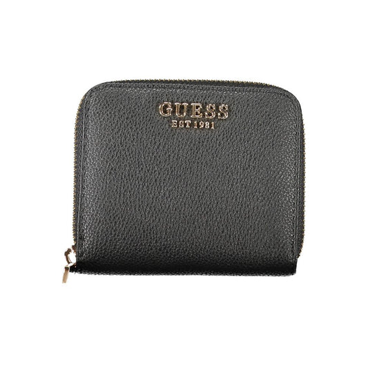 Guess Jeans Nero Poliuretano Women Wallet