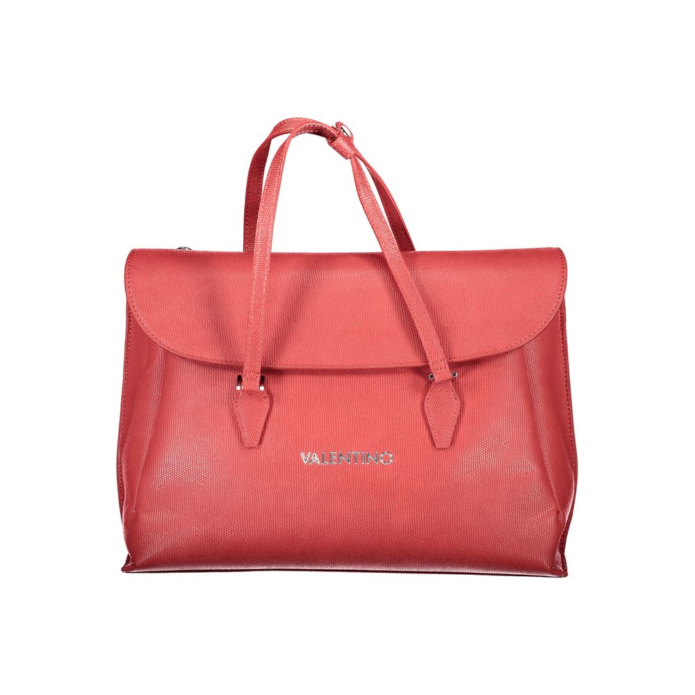 Mario Valentino Red Polyurethane Women Handbag