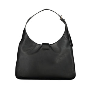 Mario Valentino Black Polyurethane Women Handbag