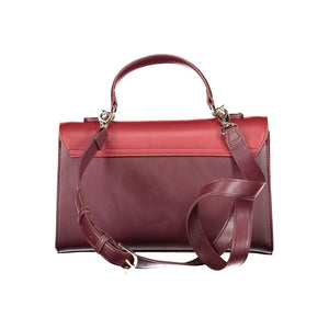 Mario Valentino Red Polyurethane Women Handbag