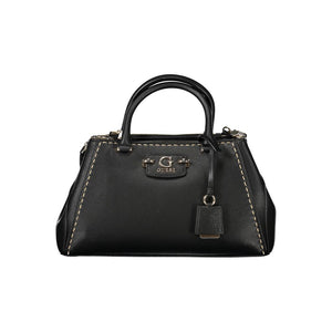 Guess Jeans Black Polyurethane Women's Handbag