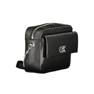 Calvin Klein Black Polyester Women's Shoulder Bag
