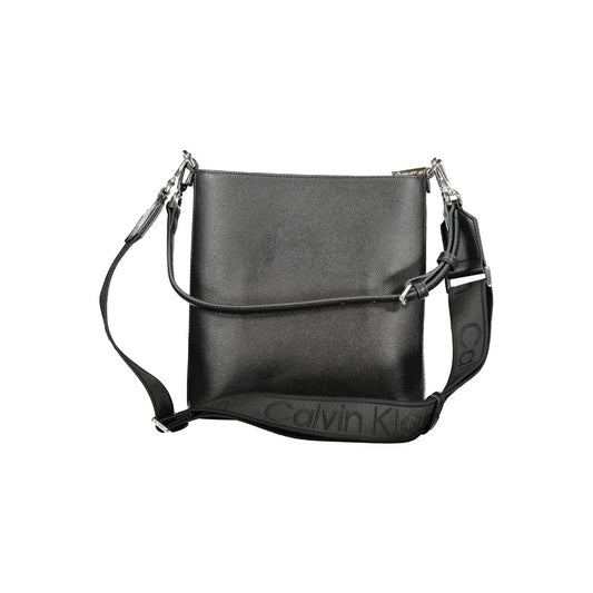 Calvin Klein Nero Polyester Women Shoulder Bag