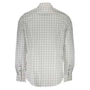 Calvin Klein Bianco Cotton Mens Shirt