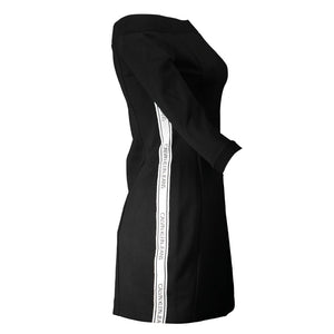 Calvin Klein Black Polyester Women's Dress