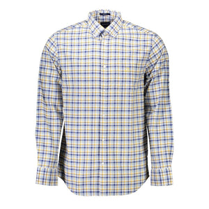 Gant Giallo Cotton Men Shirt