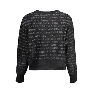 Desigual Black Polyester Sweater