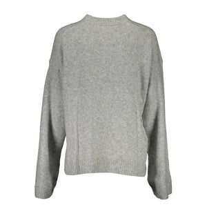 Calvin Klein Grigio Acrylic Women Sweater