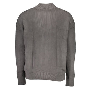 Calvin Klein Gray Cotton Sweater