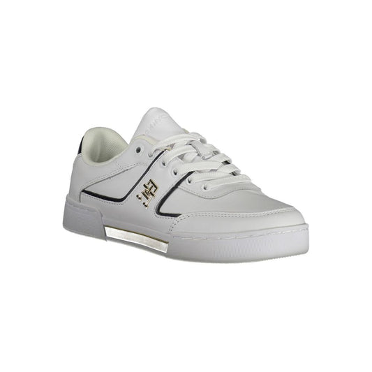 Tommy Hilfiger Bianco Leather Women Sneaker