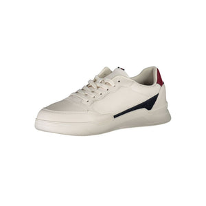 Tommy Hilfiger White Leather Mens Sneaker