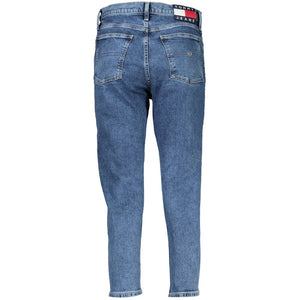 Tommy Hilfiger Blue Cotton Women's Slim-Fit Jean