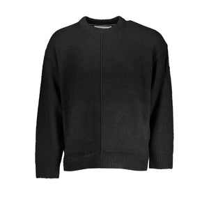 Calvin Klein Nero Cotton Men Sweater