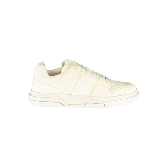 Tommy Hilfiger Bianco Polyester Men Sneaker