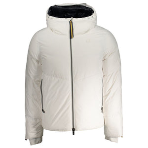K-WAY White Polyester Men Jacket