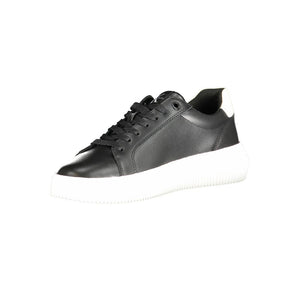 Calvin Klein Black Polyurethane Women Sneaker