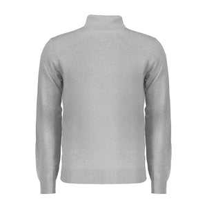 Norway 1963 Grigio Poliammide Men's Turtleneck Sweater