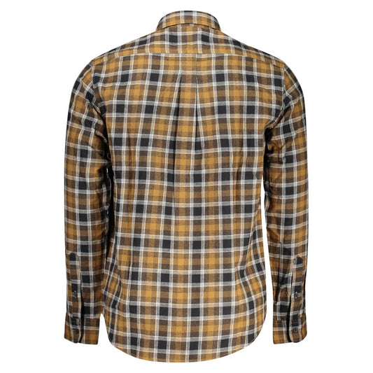 Timberland Marrone Cotton Men Shirt