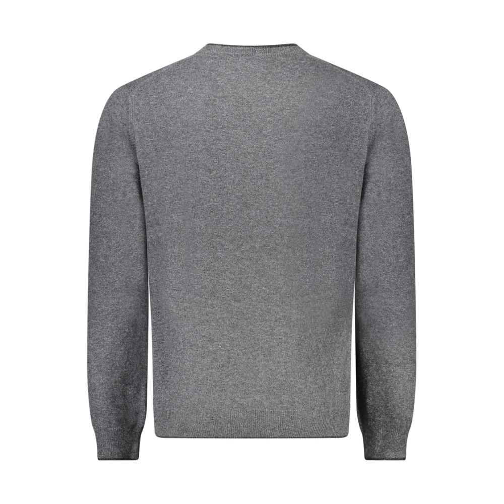 North Sails Grigio Wool Men Sweater