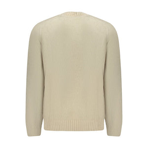 Hugo Boss Beige Cotton Men Sweater