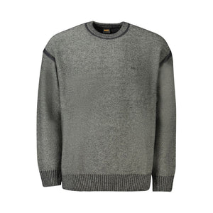 Hugo Boss Grigio Poliammide Mens Sweater