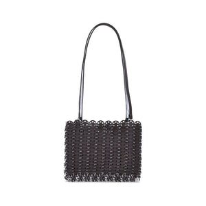 Rabanne Black Lamb Ovis Aries Aries Shoulder Bag