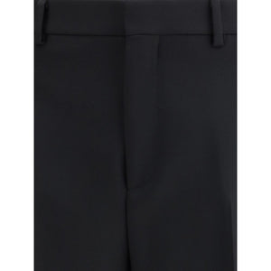 Gucci Black Wool Dress Pants