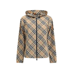 Burberry Beige Polyester Shell Jacket