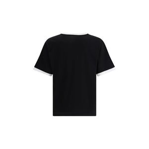 Dolce & Gabbana Black Cotton T-Shirt