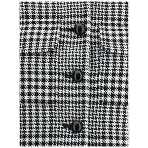 Self-Portrait Black Polyester Blazer