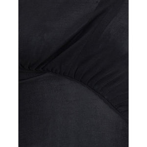 Self-Portrait Black Viscose Top