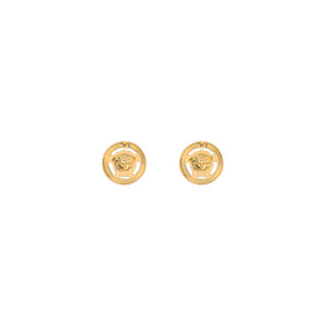 Versace Gold Brass Earrings