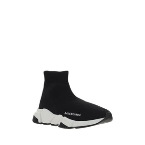 Balenciaga Black Polyester Athletic Sneakers