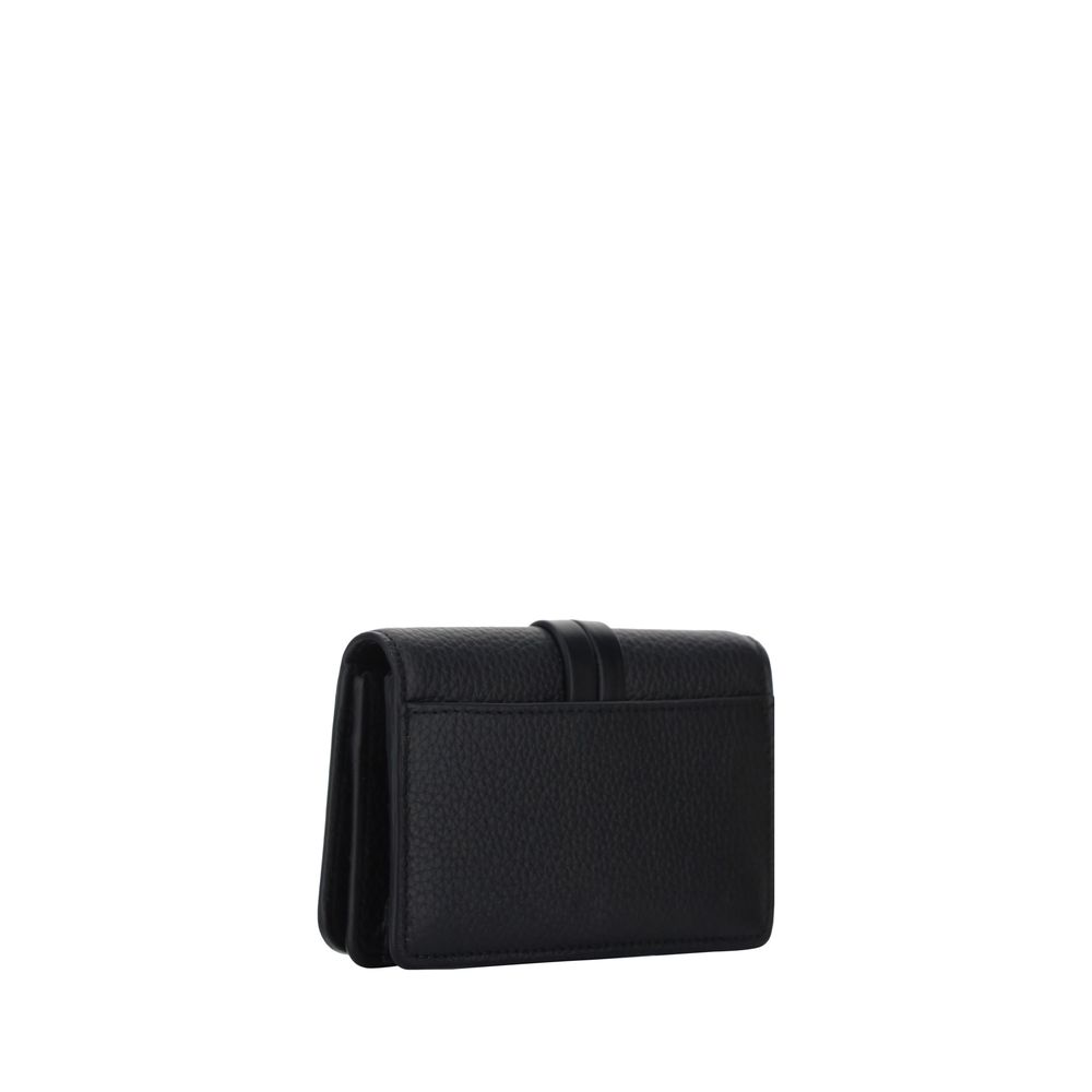 Chloé Black Calf Leather Bos Taurus Wallet