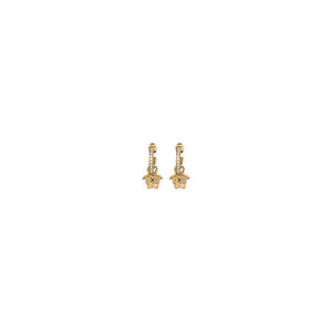 Versace Gold Metal Earrings