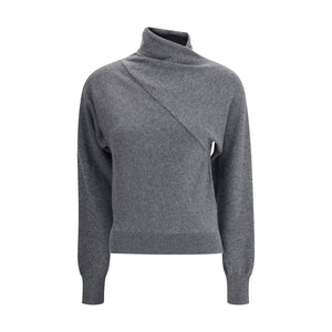 Tom Ford Gray Cashmere Turtleneck
