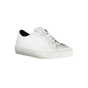 Tommy Hilfiger Bianco Synthetic Women Sneaker