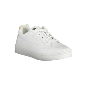 Tommy Hilfiger White Leather Women Sneaker