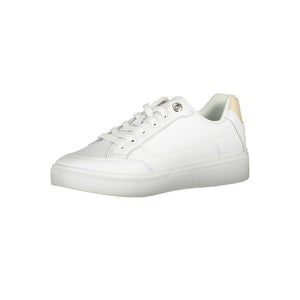 Tommy Hilfiger White Leather Women Sneaker
