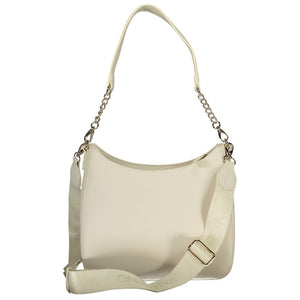 Mario Valentino Beige Polyurethane Women Handbag