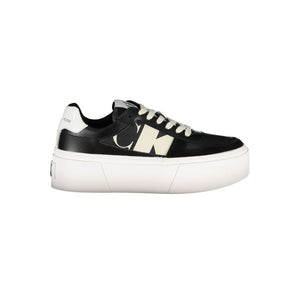 Calvin Klein Black Polyester Sneaker