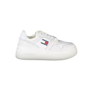 Tommy Hilfiger Bianco Leather Women Sneaker